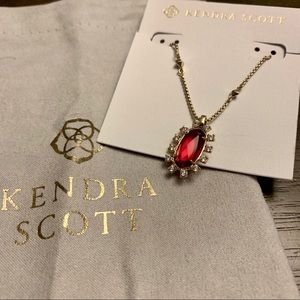 Kendra Scott Brett Necklace, Berry